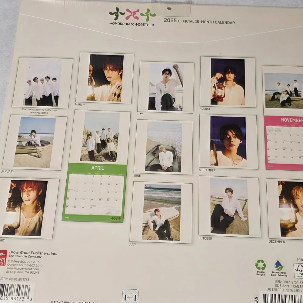 Tomorrow X Together 2025 Calendar